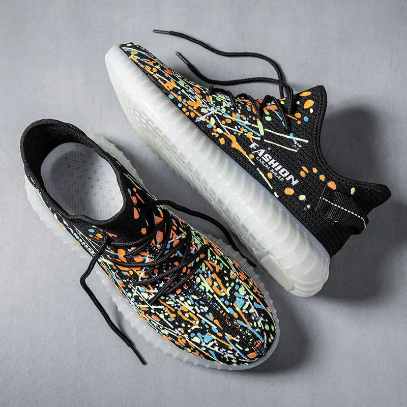 Zapatos Con Bolitas De Colores unisex muy solida para  actividad  deportivas My stor