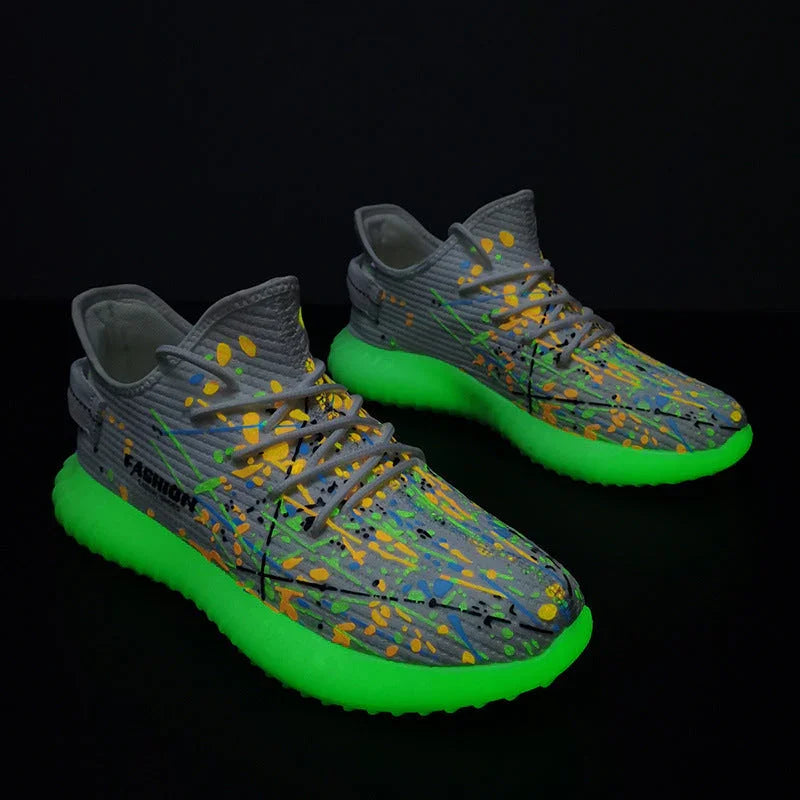 Zapatos Con Bolitas De Colores unisex muy solida para  actividad  deportivas My stor