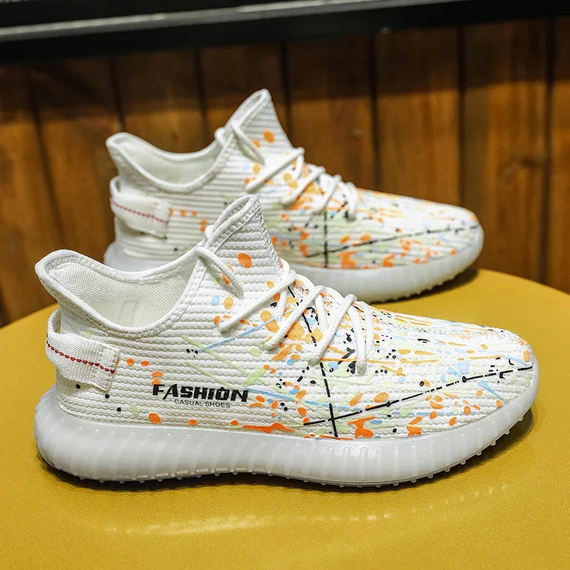 Zapatos Con Bolitas De Colores unisex muy solida para  actividad  deportivas My stor