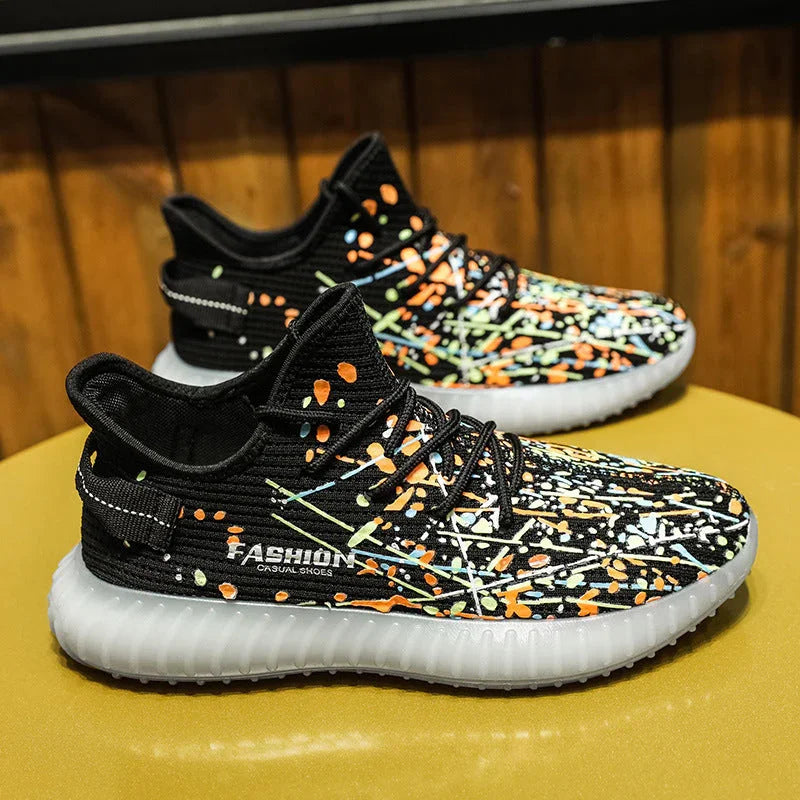 Zapatos Con Bolitas De Colores unisex muy solida para  actividad  deportivas My stor