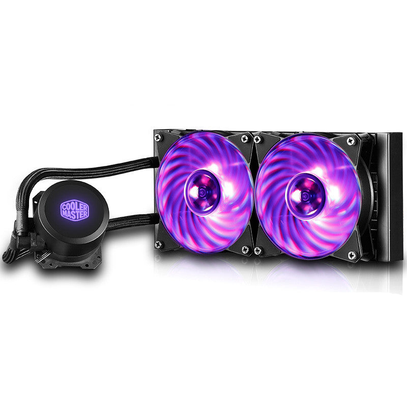 Enfriador de CPU Bingshen 240Rgb con refrigeración líquida, bomba de agua de doble cámara, diseño de microcanal y ventilador equilibrado. My stor