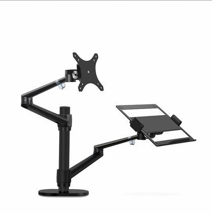 Aluminum Multifunction Ergonomics Desk Laptop Stand Monitor Desktop Holder Computer Full Motion With Column Bar My stor