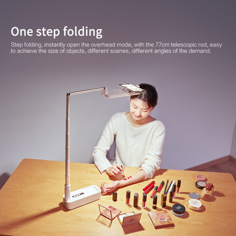 Selfie Portable Mobile Phone Holder With Light Foldable Bluetooth Remote Control My stor