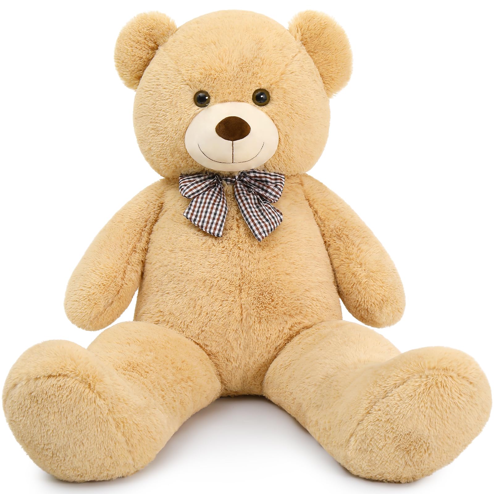 MaoGoLan Big Teddy Bear 55 inches Giant Bear Stuffed Animals Large Plushies Life Size Teddy for Children Adults My stor