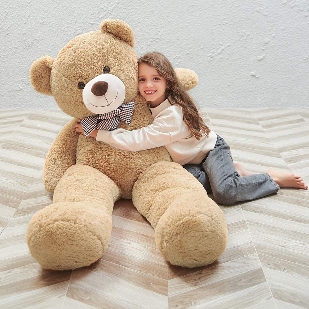MaoGoLan Big Teddy Bear 55 inches Giant Bear Stuffed Animals Large Plushies Life Size Teddy for Children Adults My stor