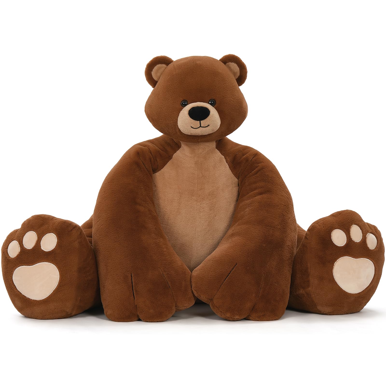 MaoGoLan Big Teddy Bear 55 inches Giant Bear Stuffed Animals Large Plushies Life Size Teddy for Children Adults My stor