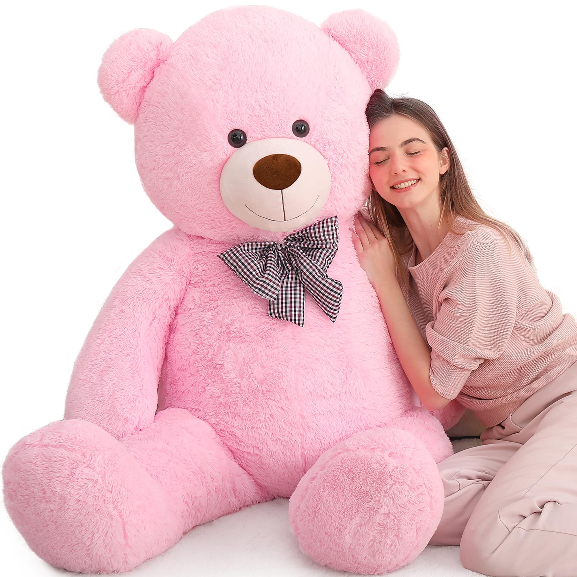 MaoGoLan Big Teddy Bear 55 inches Giant Bear Stuffed Animals Large Plushies Life Size Teddy for Children Adults My stor