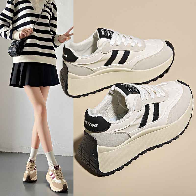 Womens Spring Sneakers For Students That Add Height