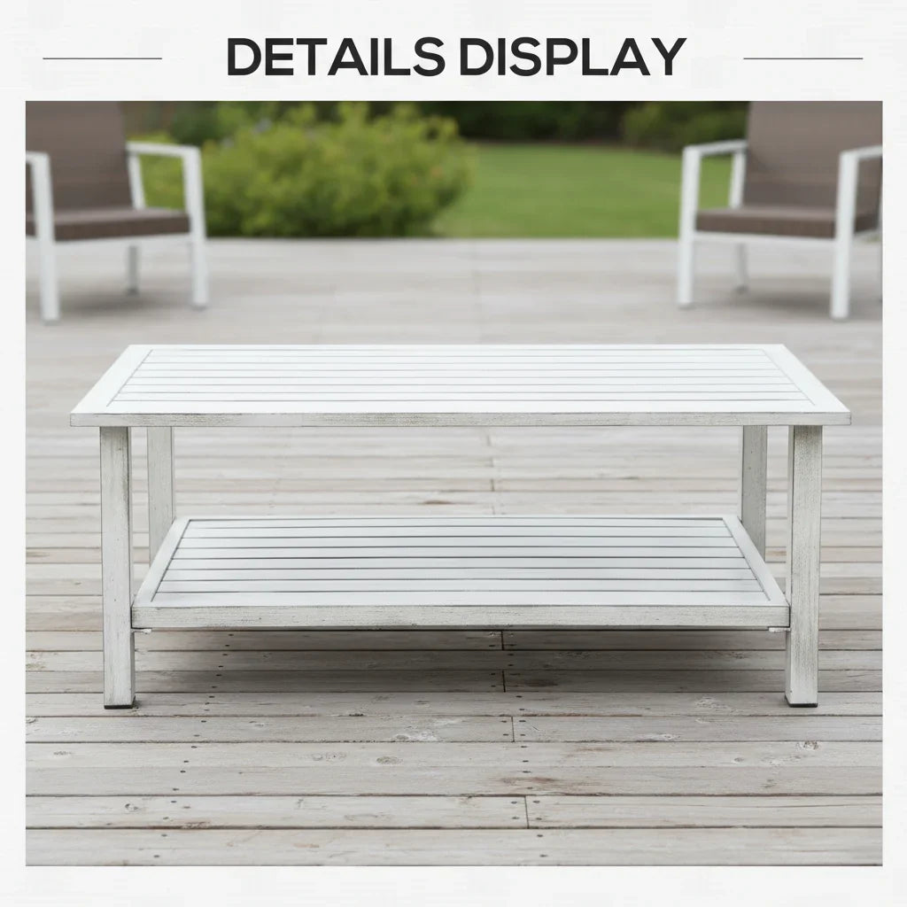 Aluminum Patio Furniture Set, 5 Piece Modern Outdoor Conversation Set with Loveseat Sofa, Chairs, Cushions, Coffee Table & Side Table, Gray My stor