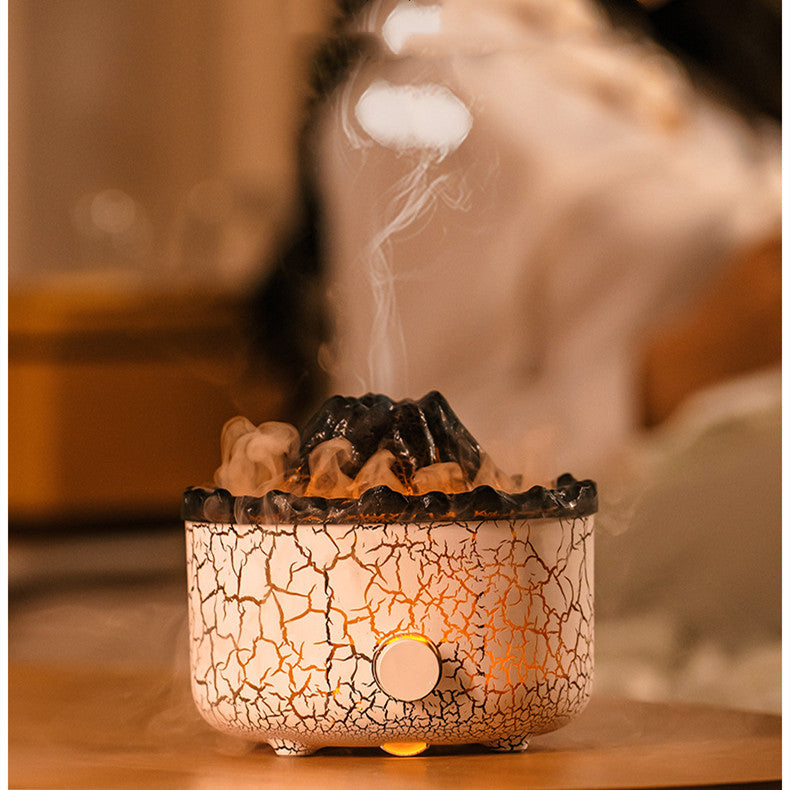 Humidificador de aire con forma de volcán, difusor de aromaterapia con forma de medusa My stor
