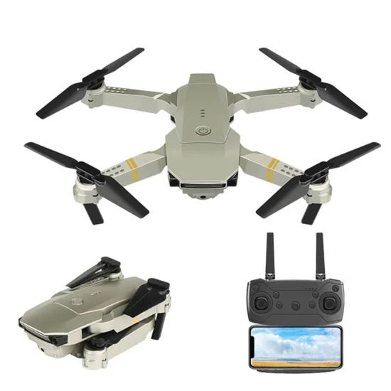 4K HD Dual Camera RC FPV WiFi Portable Wide Angle Foldable Quadcopter Drone DC-THE CEO