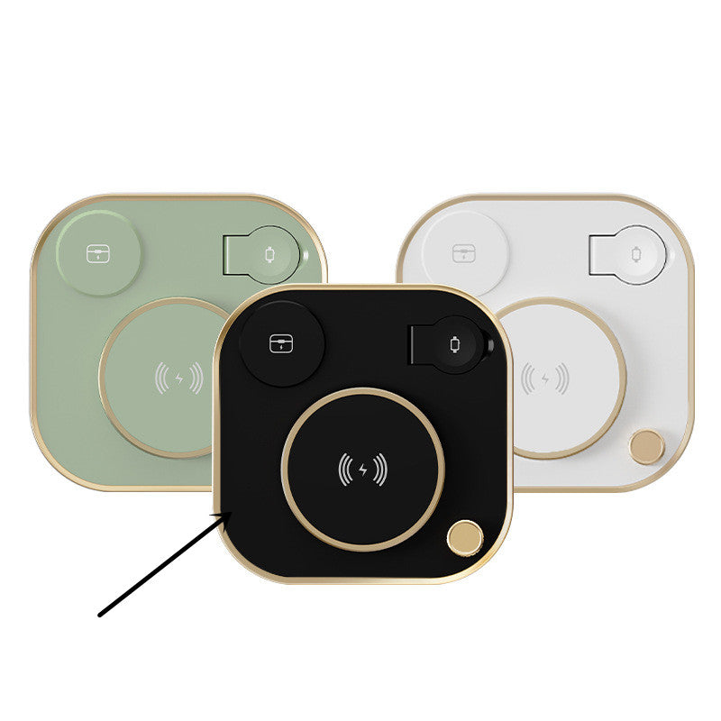 Nuevos cargador magnetico inalambrico tres en uno de 15 W,lampara de escritorios My stor